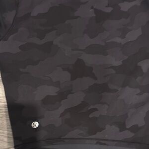 Lululemon Black Camo crop top